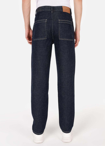 Темно-синие демисезонные прямые джинсы Colin's