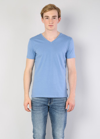 Синяя футболка Colin's