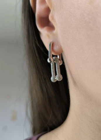Серьги Silver Flame (336574548)