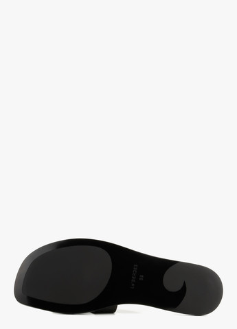 Черные шлепанцы Le'BERDES