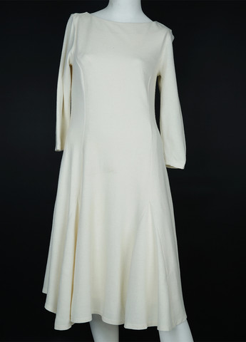 Молочна кежуал сукня кльош Ralph Lauren однотонна