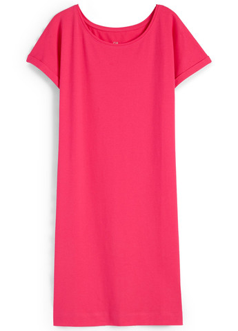 Рожева кежуал сукня C&A однотонна