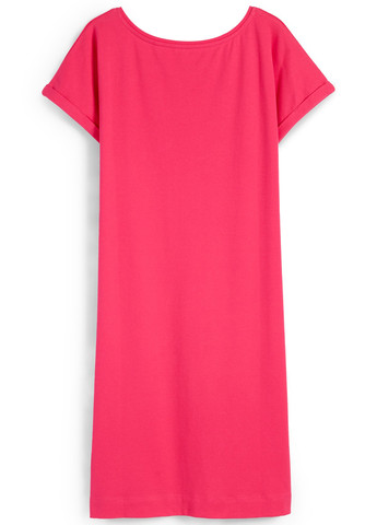 Рожева кежуал сукня C&A однотонна