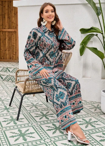 Костюм (сорочка, штани) SHEIN (322812864)