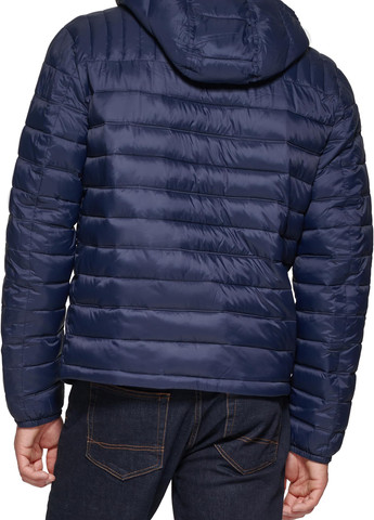 Темно-синяя демисезонная куртка Tommy Hilfiger