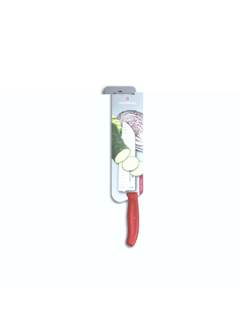 Кухонный нож SwissClassic Santoku 17 см Red (6.8521.17B) Victorinox (254066708)