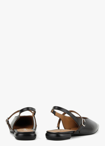 Le'BERDES Туфлі слінгбекі чорний з натуральна шкіра, україна — демісезон (328003886)