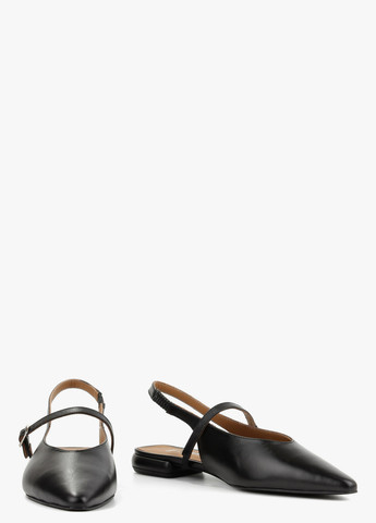 Le'BERDES Туфлі слінгбекі чорний з натуральна шкіра, україна — демісезон (328003886)