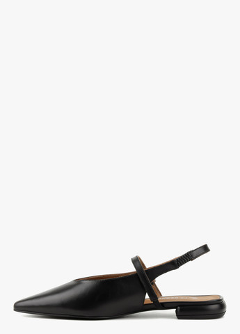 Le'BERDES Туфлі слінгбекі чорний з натуральна шкіра, україна — демісезон (328003886)