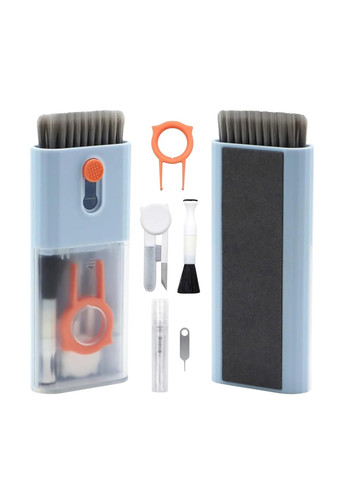 Набор для чистки клавиатуры и наушников 10 в 1, 12,5х5,5х2 см TV-magazin (293107079)