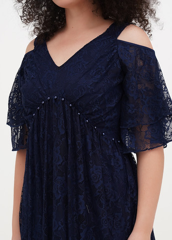 Темно-синя святковий сукня Vicolo однотонна