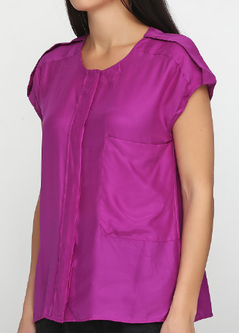 Фиолетовая летняя блуза Uterque