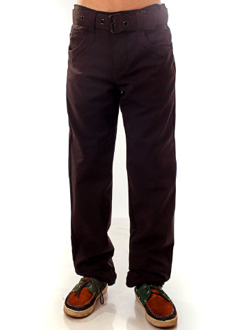 Черные кэжуал демисезонные брюки прямые LEVI JEA
