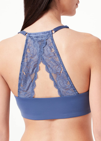 Синій бюстгальтер Emporio Armani