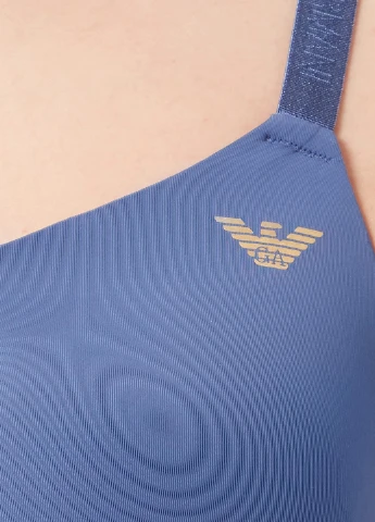 Синій бюстгальтер Emporio Armani