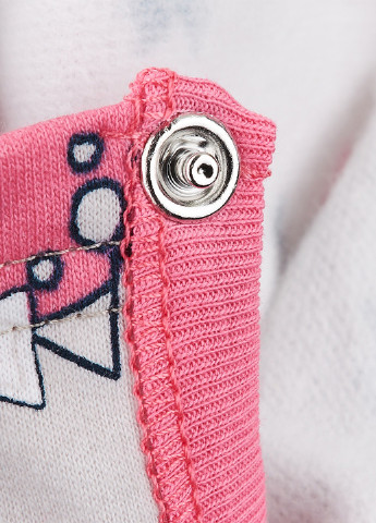 Рожевий демісезонний комплект (сорочечка, повзунки) Ляля