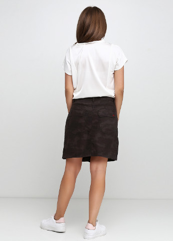 Разноцветная кэжуал однотонная юбка IVY