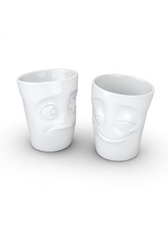 Набір Веселун і Скромняга з двох фарфорових чашок (350 мл) Tassen (210766906)
