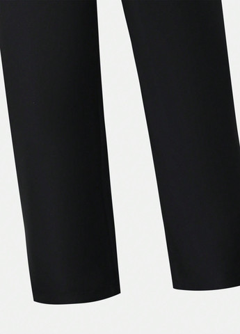 Чорний демісезонний костюм (піджак, штани) брючний SHEIN