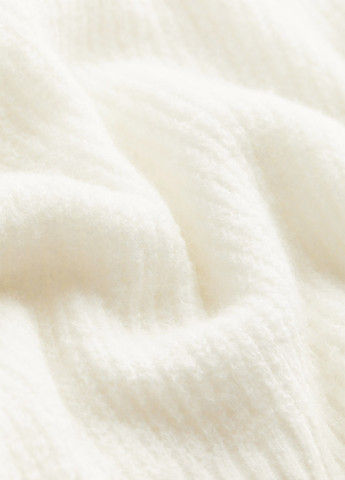 Білий зимовий светр H&M