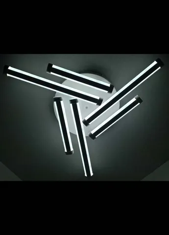 Світлодіодна потолочаня LED люстра 2076/6 Білий 8х48х48 см. Handmade (234537508)