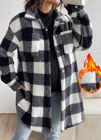 Комбинированная демисезонная куртка для беременных SHEIN