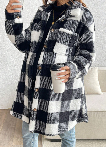 Комбинированная демисезонная куртка для беременных SHEIN