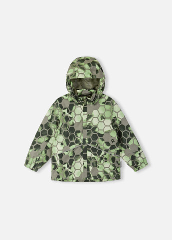 Зелена демісезонна куртка полегшена Reima Lappohja