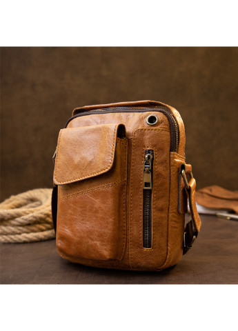 Чоловік шкіряний месенджер 18х20,5х5,5 см Vintage (252133096)