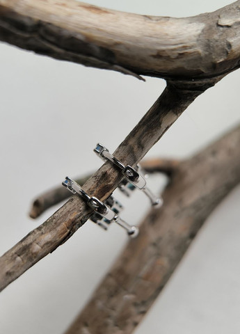 Серьги Silver Flame (369649376)