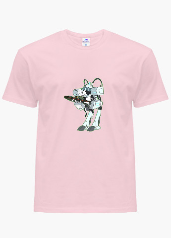 Рожева демісезонна футболка дитяча рік і морті (rick and morty) (9224-1239) MobiPrint
