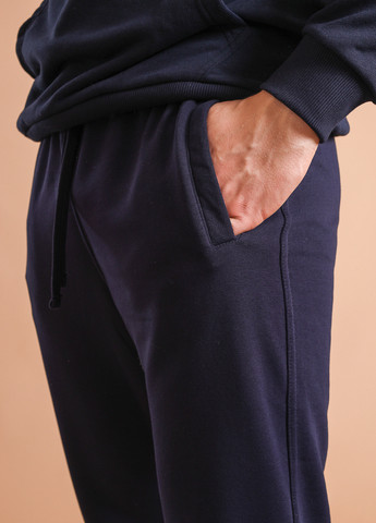 Темно-синие спортивные демисезонные джоггеры брюки BBL