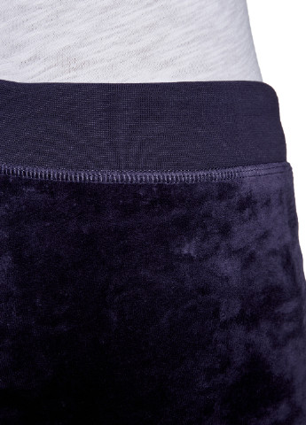 Фиолетовые спортивные демисезонные прямые брюки Oodji