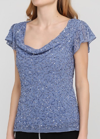 Блакитна літня блуза Ashley Brooke