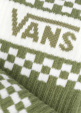 Зелені шкарпетки Vans логотипи (327373892)