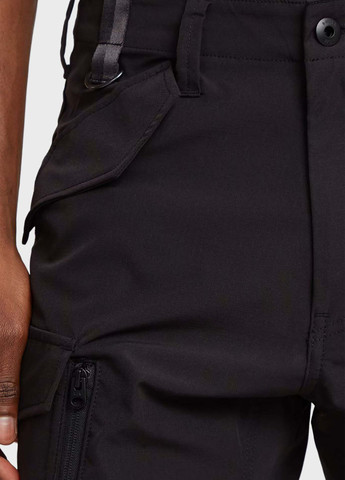 Черные кэжуал демисезонные карго брюки G-Star Raw