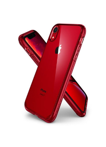 Чехол противоударный Ultra Hybrid для Iphone XR Red Spigen (214659408)