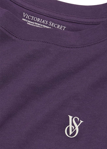 Фиолетовая всесезон пижама (футболка, брюки) футболка + брюки Victoria's Secret