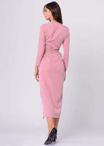 Рожева кежуал платье Lilove однотонна