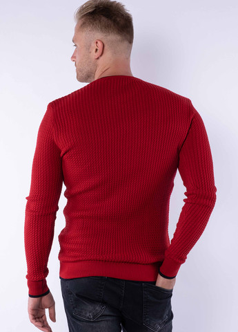 Красный демисезонный пуловер пуловер Time of Style