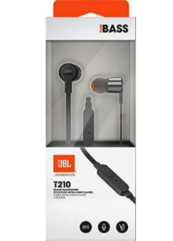 Навушники T210 Black (JBLT210BLK) JBL (207367012)