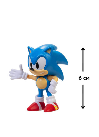 Игровая фигурка Классический Соник, 6 см Sonic the Hedgehog (260600921)
