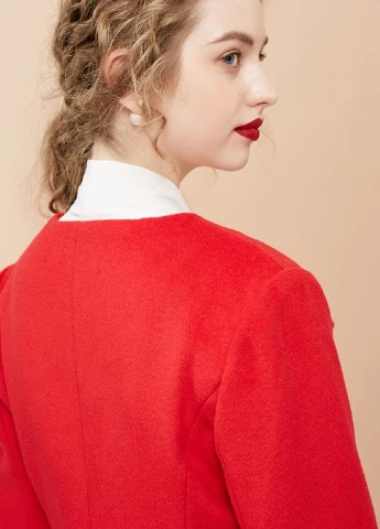 Червоне демісезонне Пальто Vero Moda