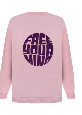 Ліловий світшот Mudo однотонний (253017013)