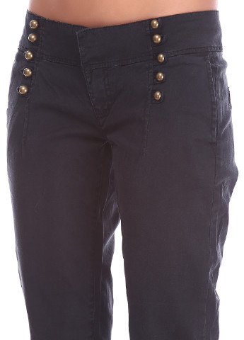 Черные кэжуал демисезонные брюки Pepe Jeans