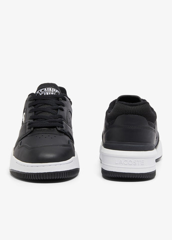 Черные демисезонные кроссовки Lacoste LINESHOT