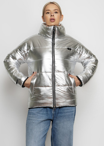 Серебряная демисезонная куртка O`zona milano