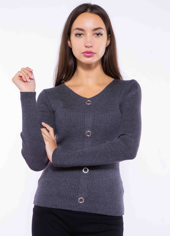 Темно-сірий демісезонний пуловер пуловер Time of Style