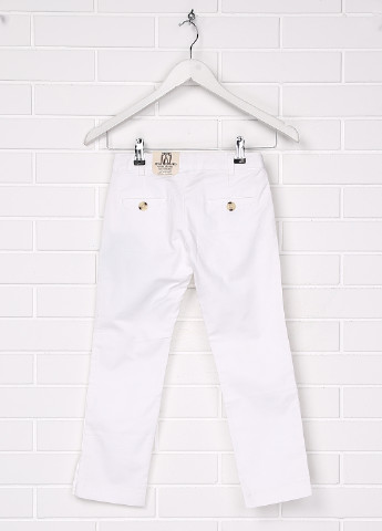 Белые кэжуал демисезонные зауженные брюки Mayoral