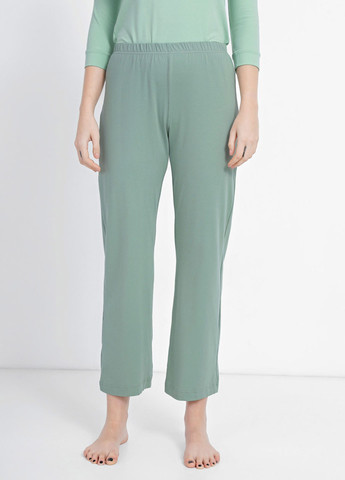 Светло-зеленая всесезон пижама (лонгслив, брюки) лонгслив + брюки Promin